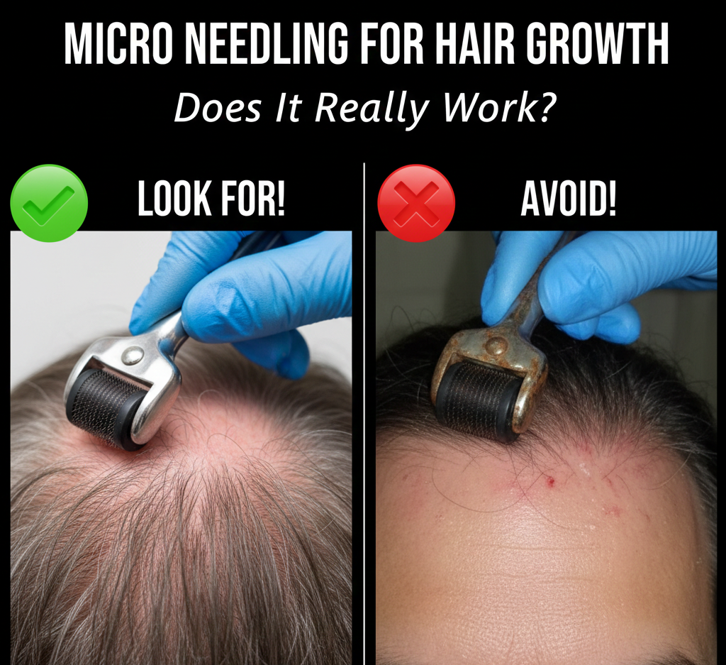 Microneedling for Hair Growth – Does It Really Work