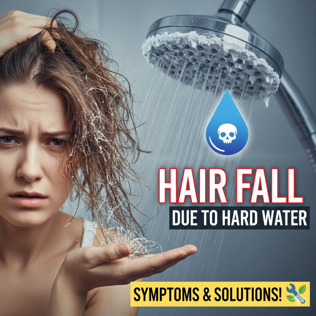 Hair Fall Due to Hard Water Symptoms and Solutions-123