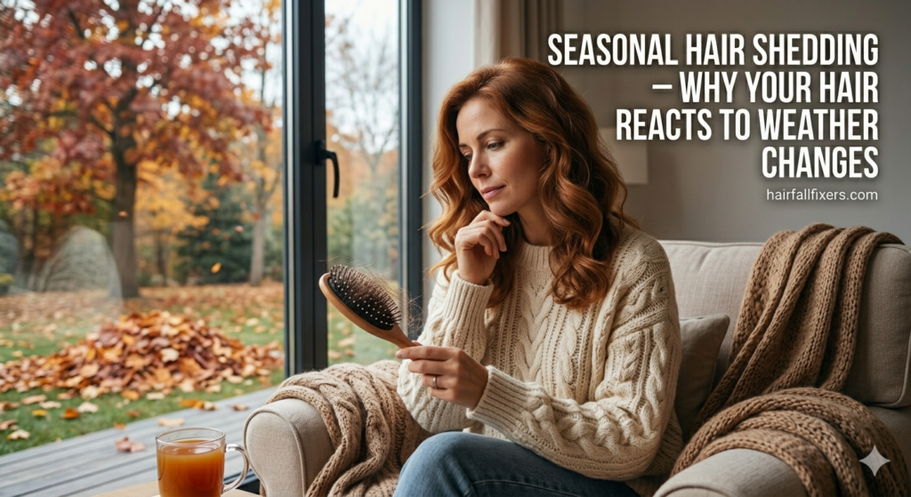 Seasonal Hair Shedding – Why Your Hair Reacts to Weather Changes